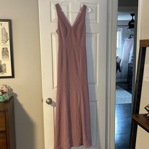 Bella Bridesmaids Dusty Rose Bridesmaid Dress UNALTERED